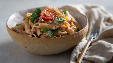 Tuna Mayo Pasta Salad